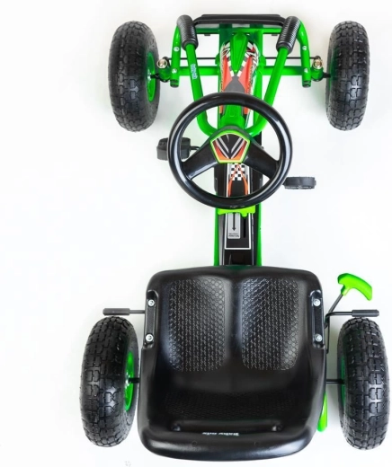 Volle Kontrolle: vorwärts/rückwärts, Freilauf und Handbremse