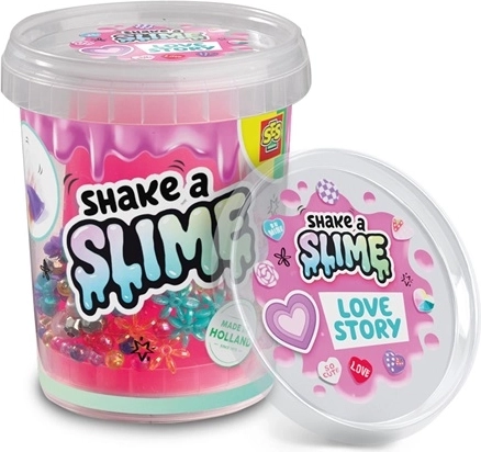 SES ShakeASlime Love Story rosa Slime 200 g