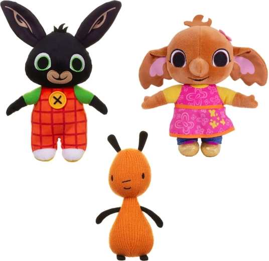 Drei beliebte Figuren in einer Packung