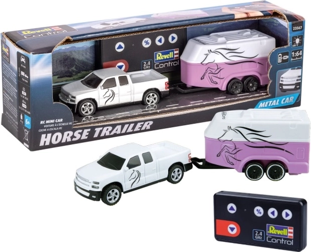 Revell RC Mini-Auto mit Pferdeanhänger