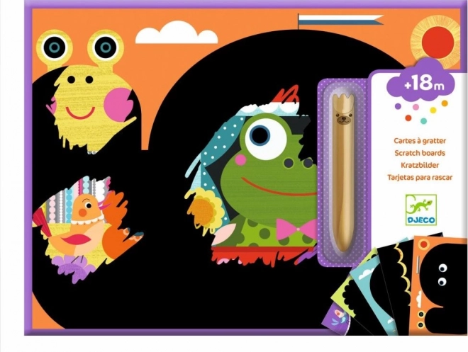 Kratzbilder für die Allerkleinsten von DJECO – Entdecken