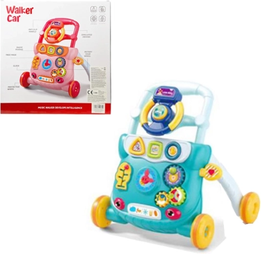 Interaktiver Lauflernwagen (Schiebewagen) mit Batteriebetrieb für Kleinkinder – 1 Stück