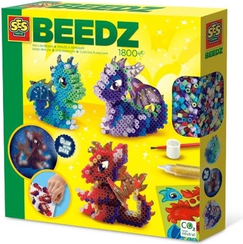 SES Beedz Bügelperlen-Set für 3D-Drachen