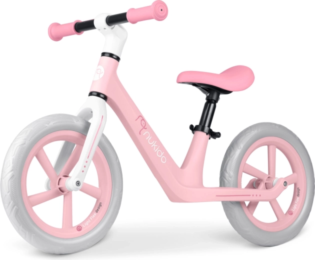 Kinder-Laufrad Nukido Light Flee rosa