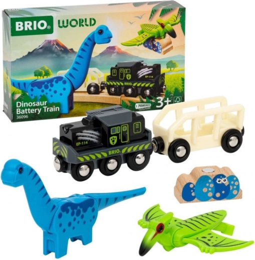 Brio batteriebetriebener Dinosaurierzug