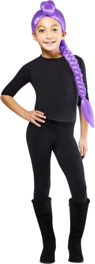 Violette, geflochtene Rumi-Perücke für K‑Pop‑Cosplay