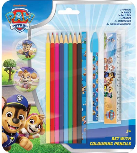 Schreibset mit Buntstiften Paw Patrol