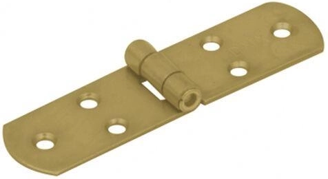 Französisches Scharnier 120 × 33 × 2,5 mm gelb verzinkt
