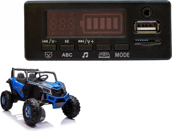 Musikpanel für Fahrzeug mit Akku XMX613 24V