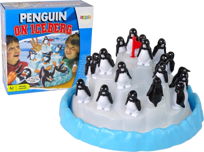 Brettspiel Pinguine auf dem Gletscher