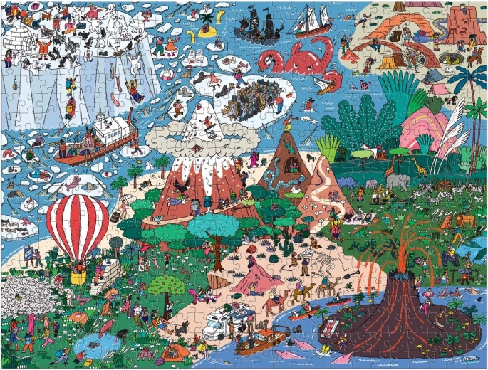 Fantastische Welt voller Details und Farben