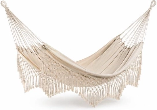 Boho Hänge-Hängematte Baby Mix beige