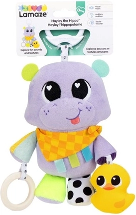 Hängespielzeug Lamaze Hippo Hayley mit Clip