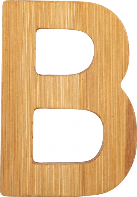 Small foot Bambusbuchstabe B