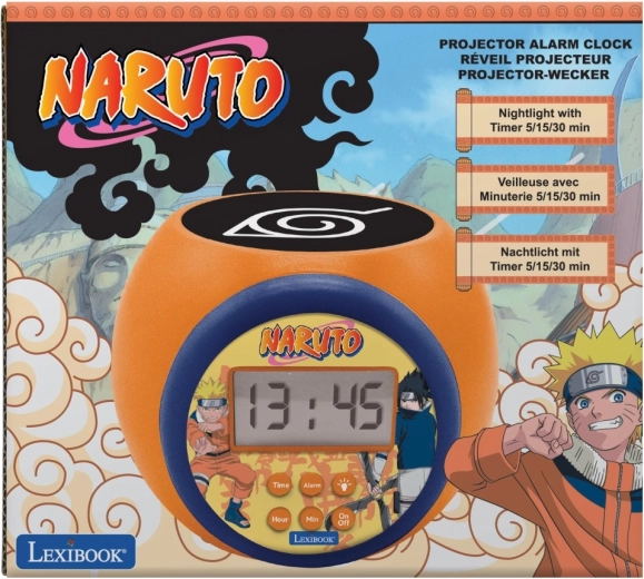 Lexibook Wecker Naruto mit Deckenprojektor