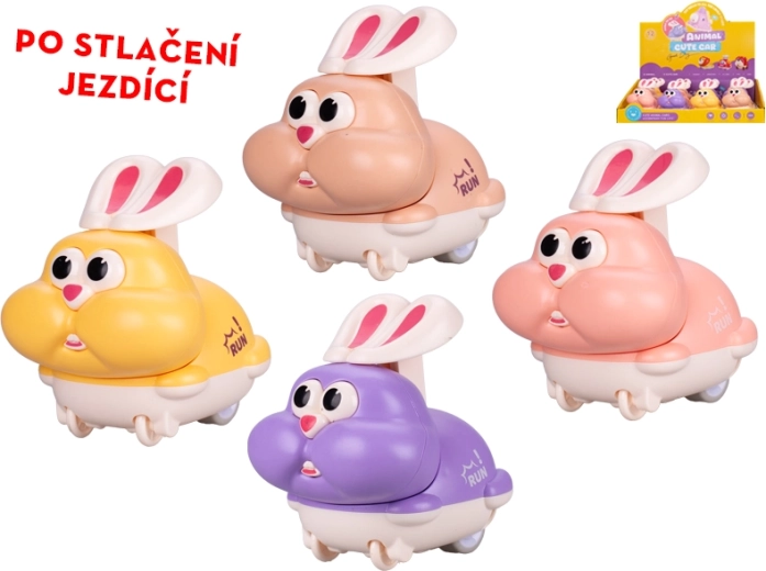 Fahrender Hase 7 cm – interaktives Spielzeug für Kinder