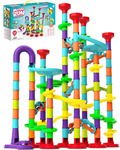 WOOPIE spiralförmige Kugelbahn – 142 Teile