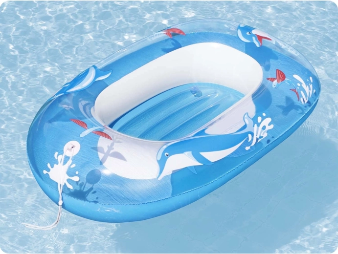 Strapazierfähiges Material für Pool und Meer