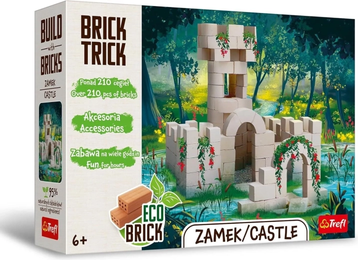 Trefl Brick Trick Bausatz Burg, 210 Teile
