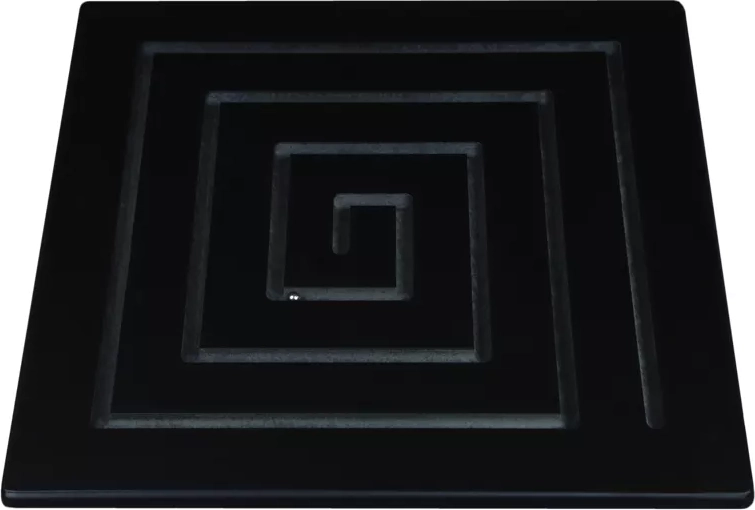 Spiral-Labyrinth zum Training der Geschicklichkeit