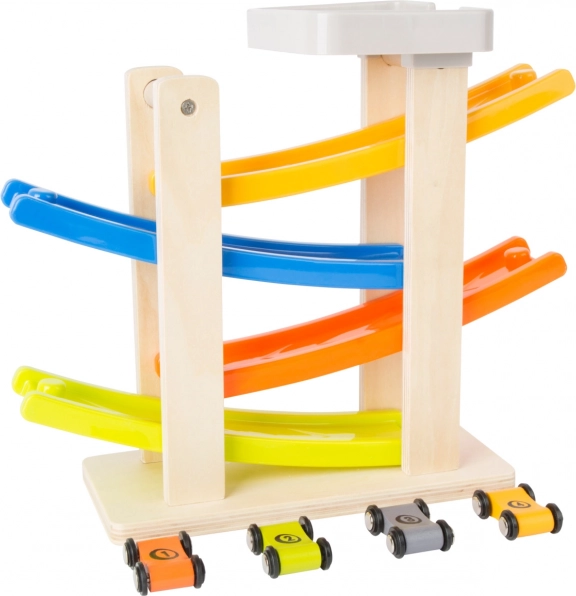 Klip-Klap-Bahn mit 4 Autos