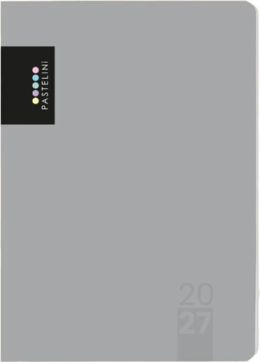Wochenplaner A5 2027 Pastelini Grau