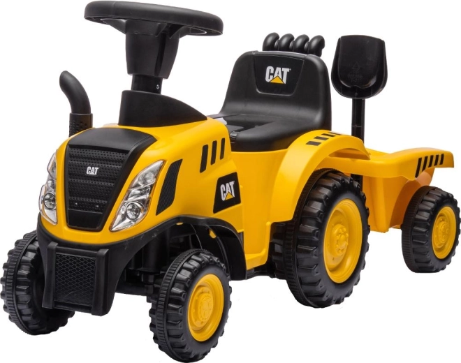 CAT Traktor-Rutschfahrzeug für Kinder mit Anhänger