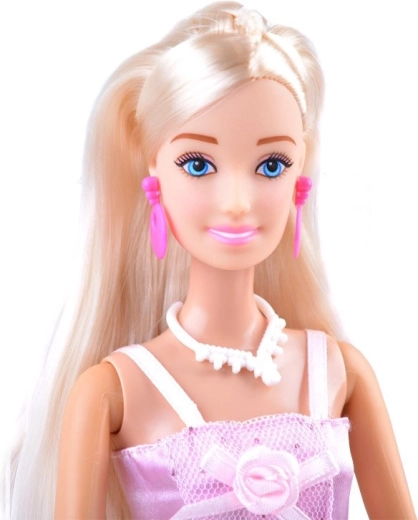 Langes Haar und flexible Posen