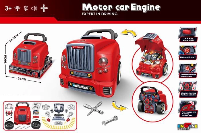 Lehrmotor zum Zerlegen und Zusammenbauen Mechaniker