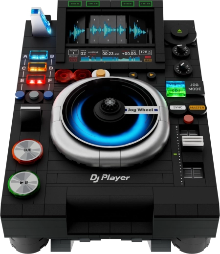 Realistischer DJ-Controller voller Details