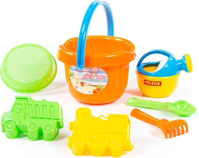 Sandspielzeug-Set mit Eimer