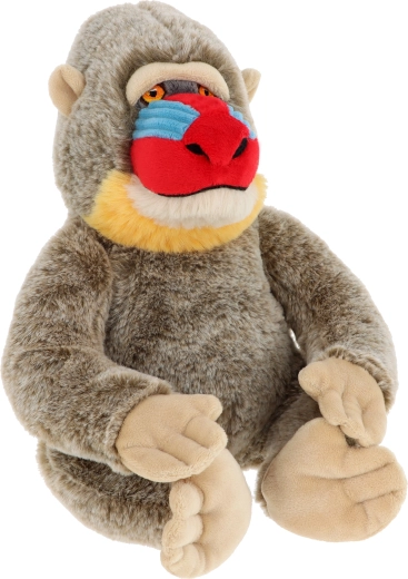 Plüsch-Mandrill-Affe 25 cm