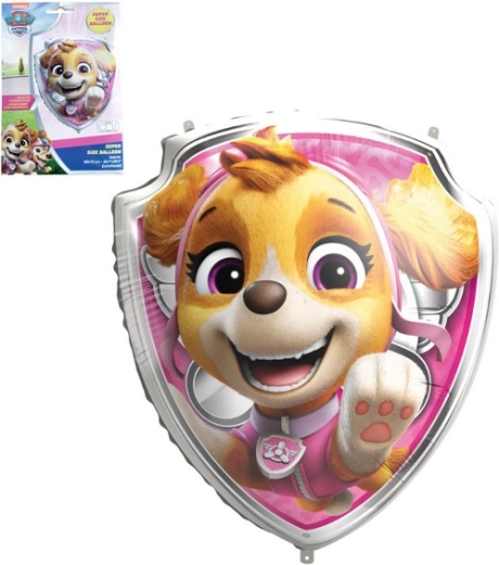 Folienballon Tarcza Skye PAW PATROL 68 × 75 cm