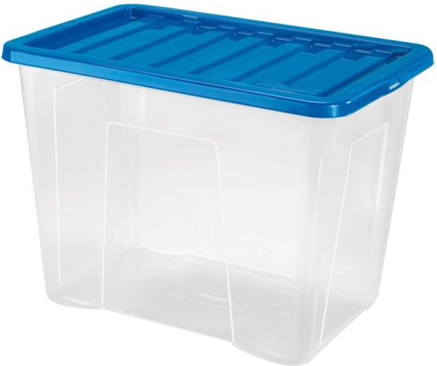 Kunststoff-Aufbewahrungsbox mit Deckel HEIDRUN Quasar 80 l