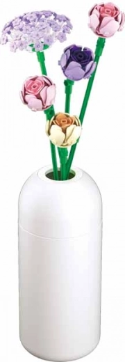 Sluban Pfingstrosen in der Vase – Bauset Flowers
