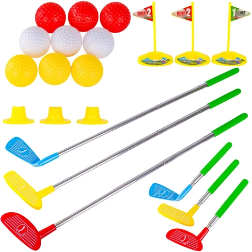 Komplettes Kinder-Mini-Golf-Set
