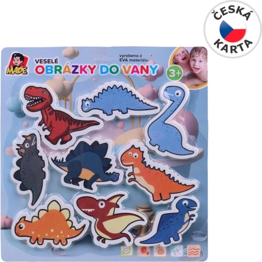 Dinosaurier für die Badewanne – weiche Schaumstoff-Spielzeuge