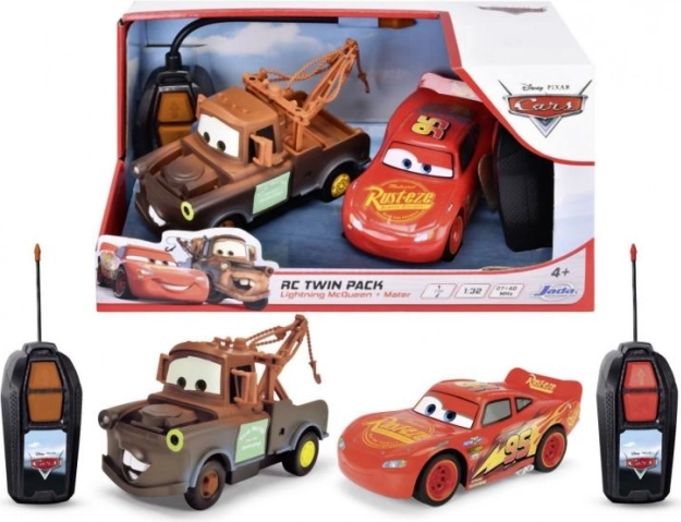 RC Autos Lightning McQueen und Hook Twin Pack 14 cm