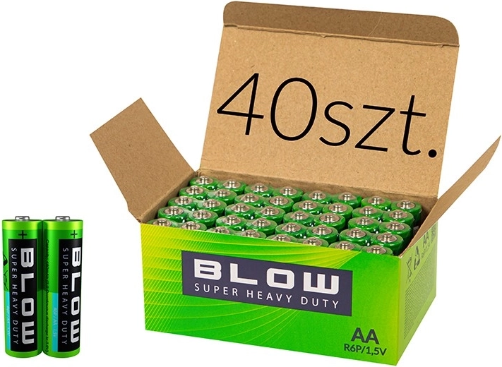 BLOW Batterien AA R6 Super Heavy Duty - 1 Stück