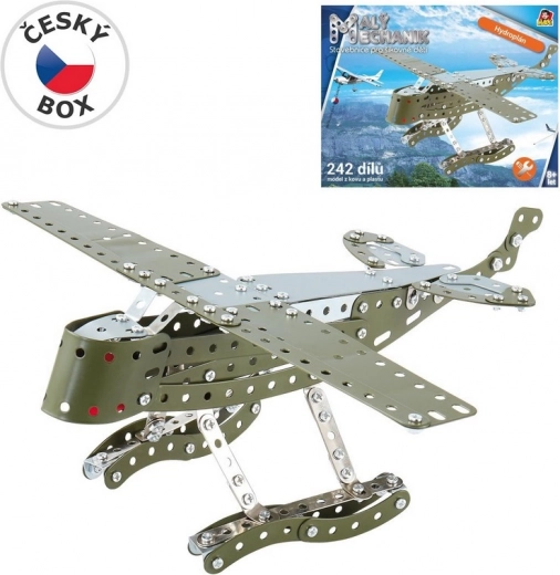 Konstruktionsspielzeug Kleiner Mechaniker - Flugzeug