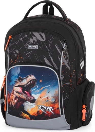 Schulrucksack OXY GO Dino für die 1.–3. Klasse