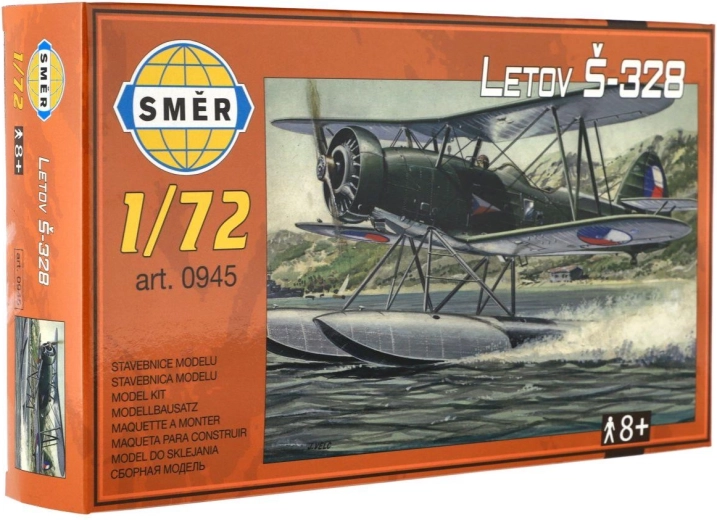 Plastikmodell des Flugzeugs Letov Š-328