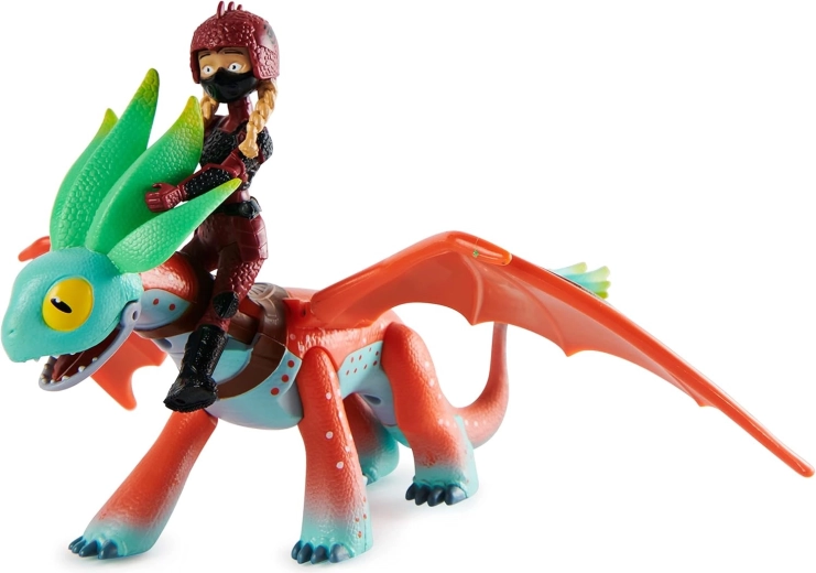 Heldin Alex bereit für den Sattel