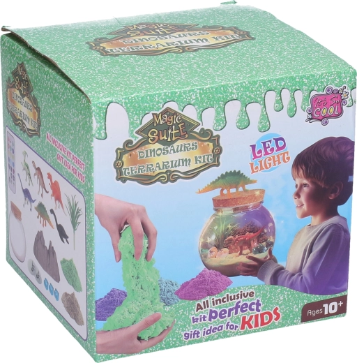 Kreativset zur Herstellung einer dekorativen Kugel mit Dinosaurier, 13 cm