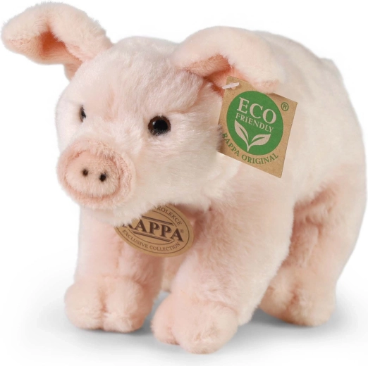 Rappa Plüsch-Hausschwein, stehend, 20 cm, umweltfreundlich