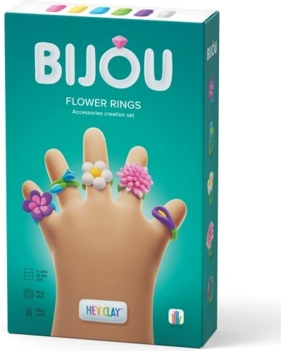 Hey Clay Bijou Blumige Ringe