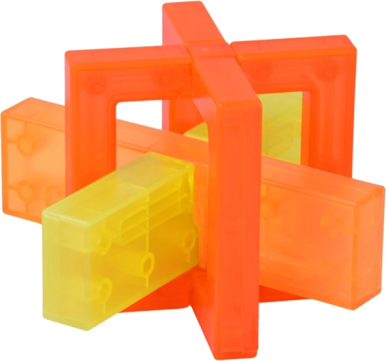 Transparenter Kunststoff in leuchtenden Farben