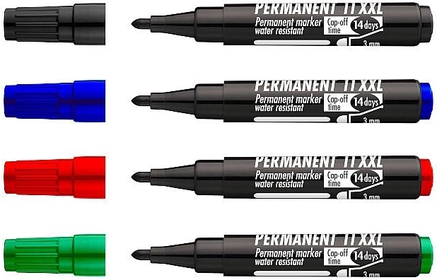 Permanente Marker CONCORDE 11 XXL – Set 4 Stk.