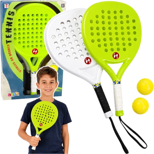 Beach-Tennis-Set – Schläger und Schaumstoffbälle