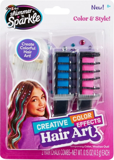 Cra-Z-Art Haarkreiden mit Haarclips